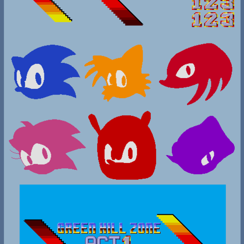 8-bit Animated Sonic The Hedgehog Movie