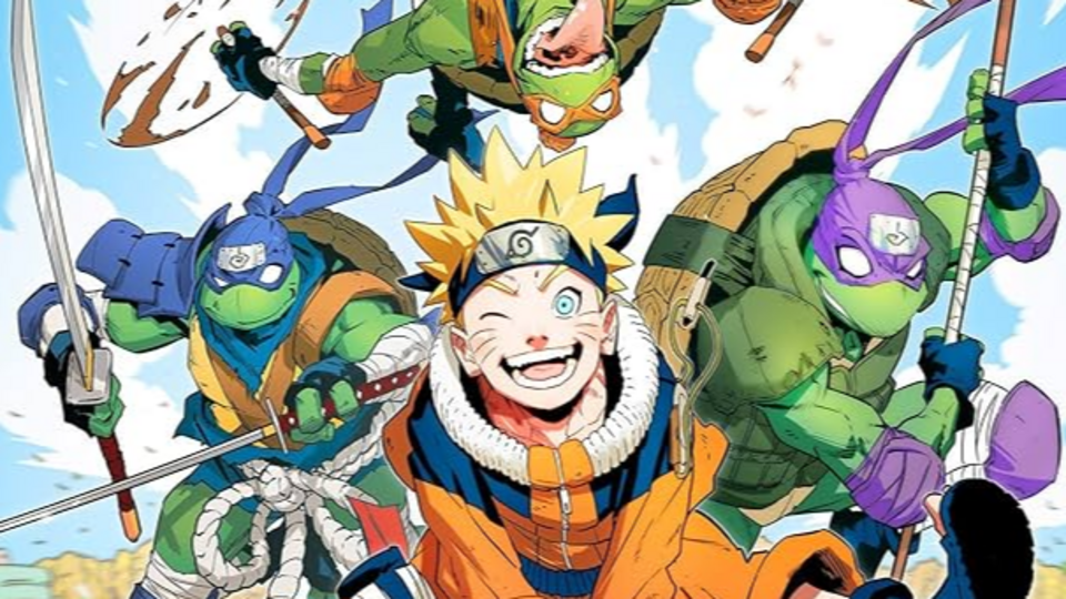 TMNT X NARUTO - THE COMIC DUB