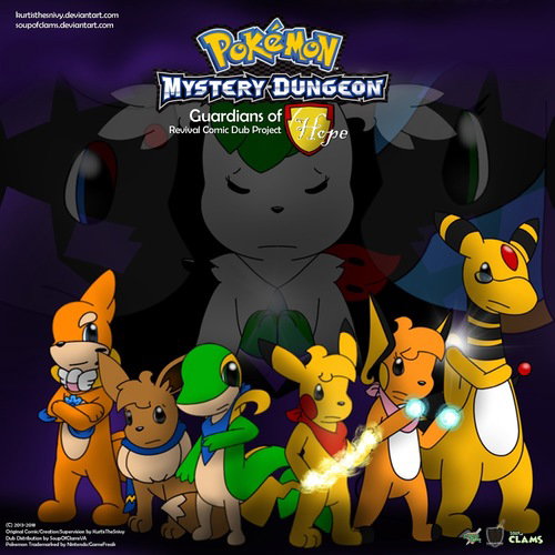 Pokémon Mystery Dungeon: Guardians of Hope Comic Dub