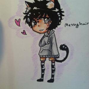 Xiah Kuroneko (pronounced= shy-uh kurr-oh-neck-oh)