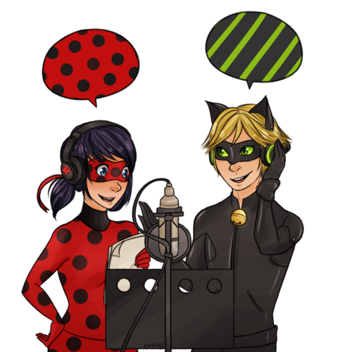 Ask Ladybug and Chat Noir Voices - Miraculous Ladybug Askblog