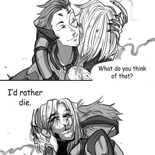 Overwatch Comic Dub- Mercy Joins Talon