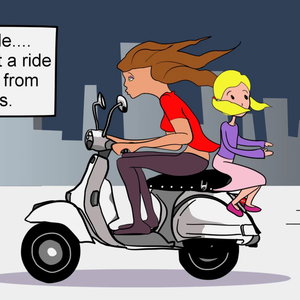 Shouldn't We Be Wearing Helmets? (A Short Silly Original Animations by KiwiToons)