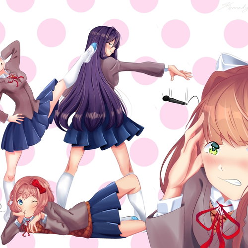 Doki Doki Forever DDLC Song Casting