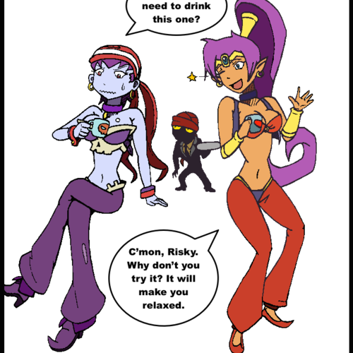 A Shantae Comic Dub: Trying some Coffee!