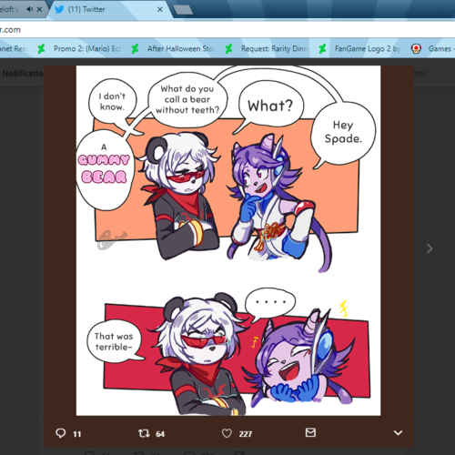 A Freedom Planet Comic Dub: Bear Jokes!