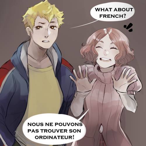 Need Ryuji & French-Speaking Haru for Persona 5 comic dub
