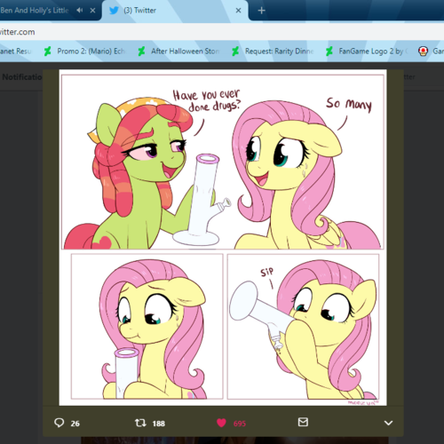 Taking some Tree Drugs! An Mlp Comic Dub