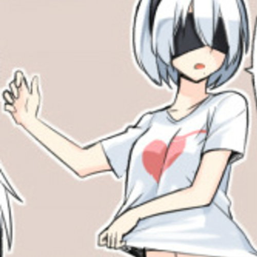Nier: Automata Comic Dub - 2B's T-Shirt (2B Needed)