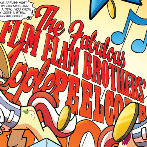 The Flim Flam Peelcore 8000 (song from the official My Little Pony comics)