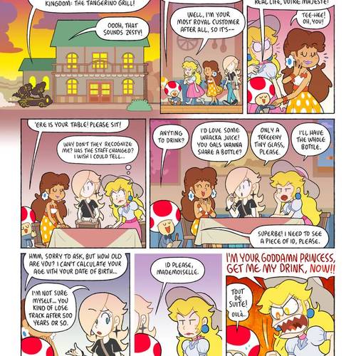 Fancy Dinner! A Super Mario Bros. Comic Dub | Casting Call Club
