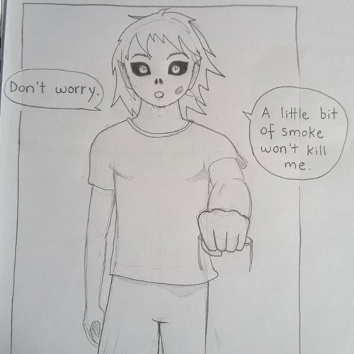Fantasy Fiction Story: protagonist meets demon.