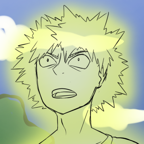 Voice Bakugou for brief comic dub