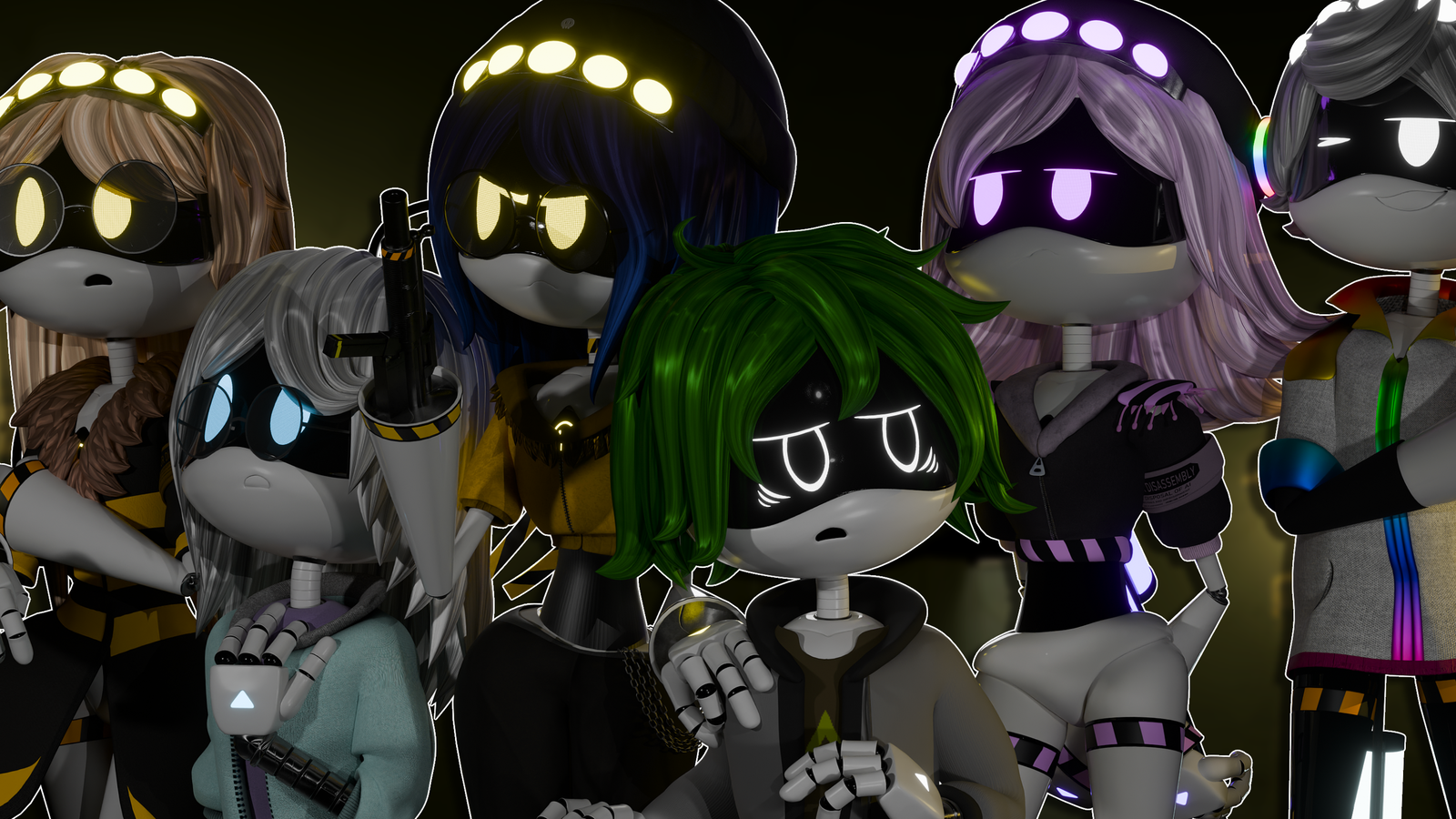 (CURRENTLY CLOSED) Murder Drones: Strays URGENT CASTING v2