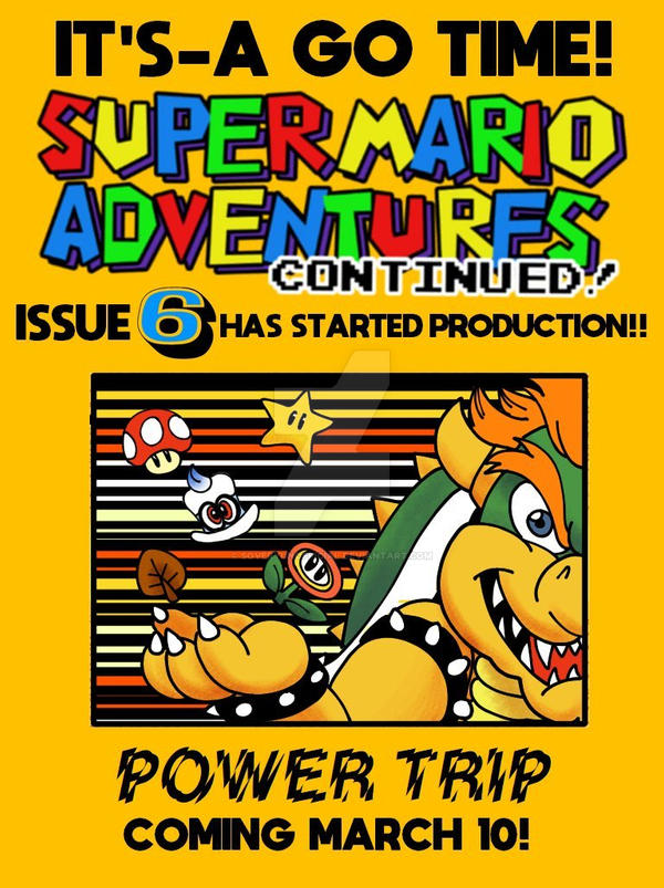 Super Mario Bros Power Trip Comic Dub