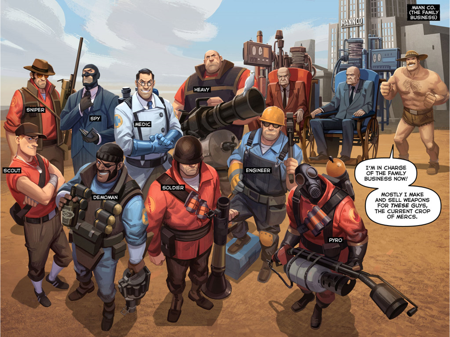 Team Fortress 2 Comic Dub