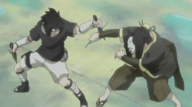 naruto (sasuke vs haku) parody