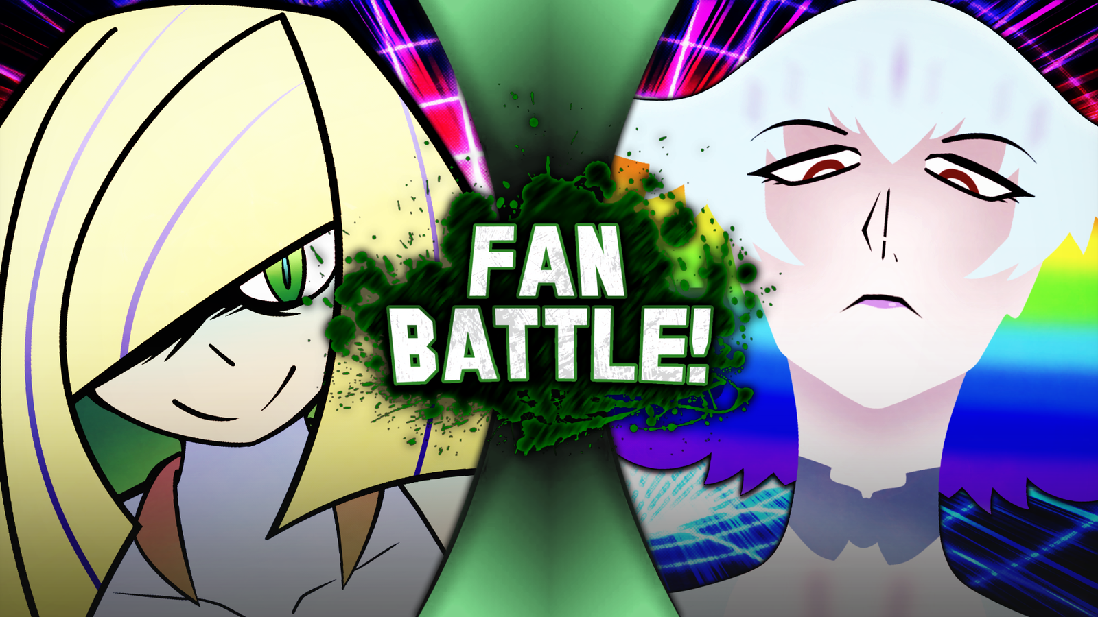 fan battle: lusamine vs ragyo (pokemon vs kill la kill)