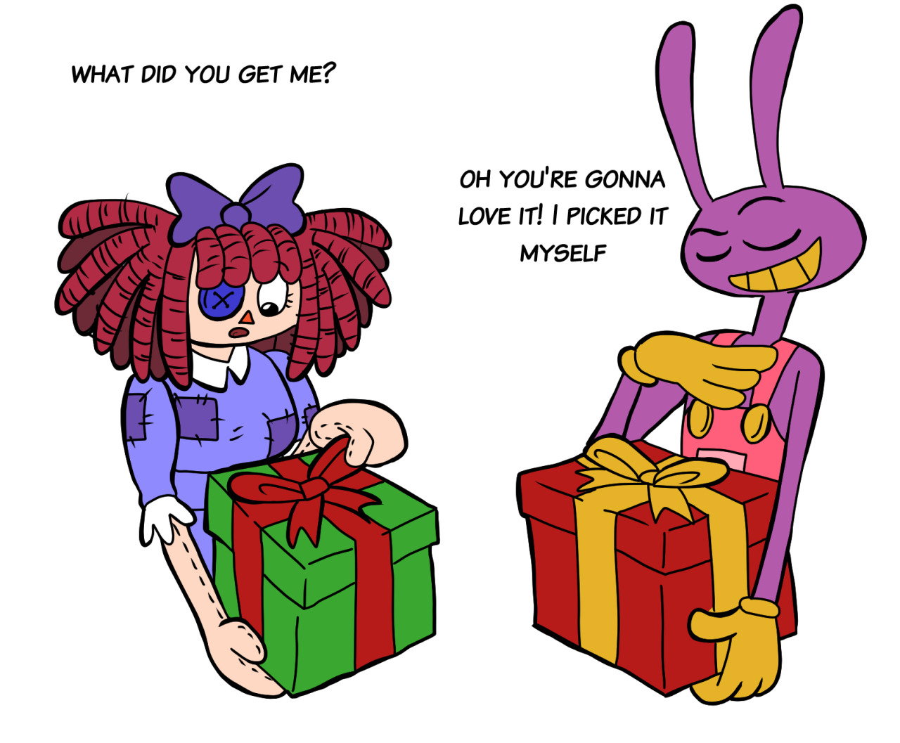 ragatha & jax trade gifts! mini comic dub casting call!