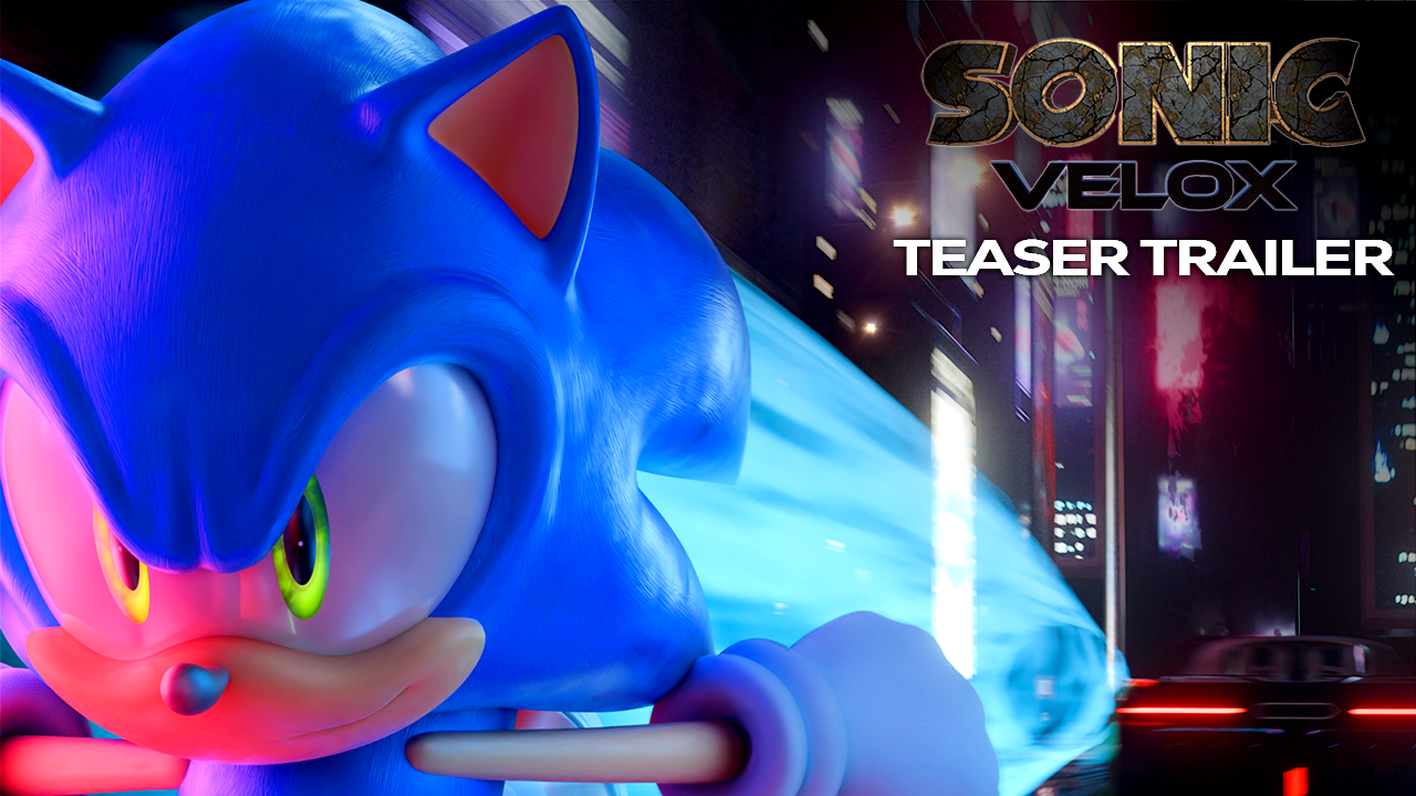 sonic: velox 3d animated fan series