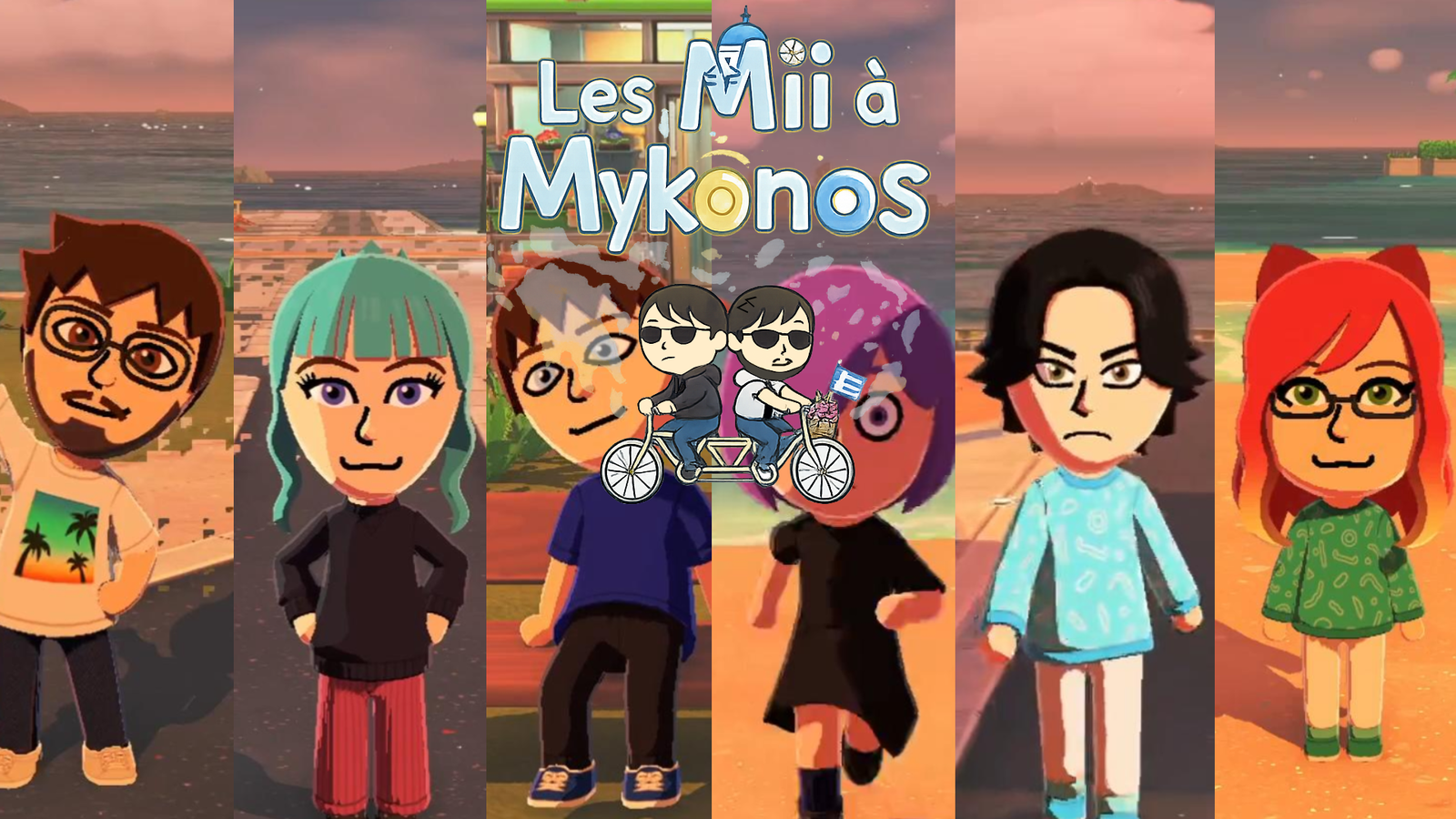 Serie Youtube Les Mii a Mykonos