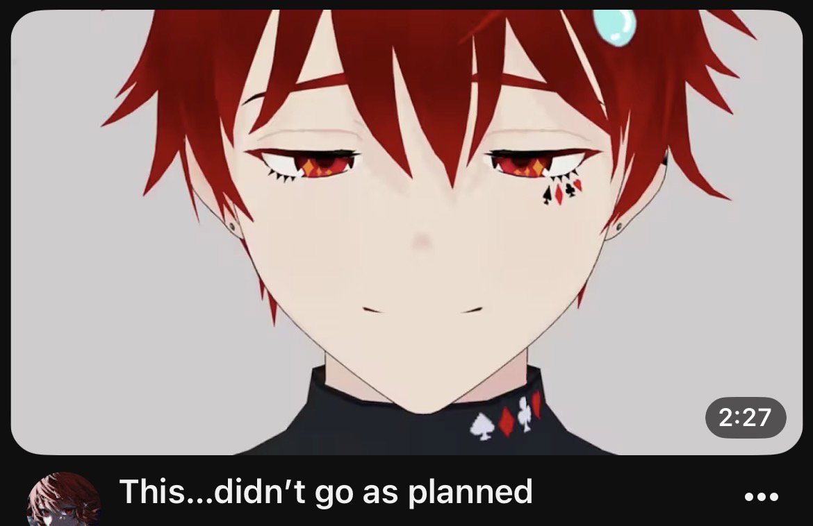 Vtuber debut trailer