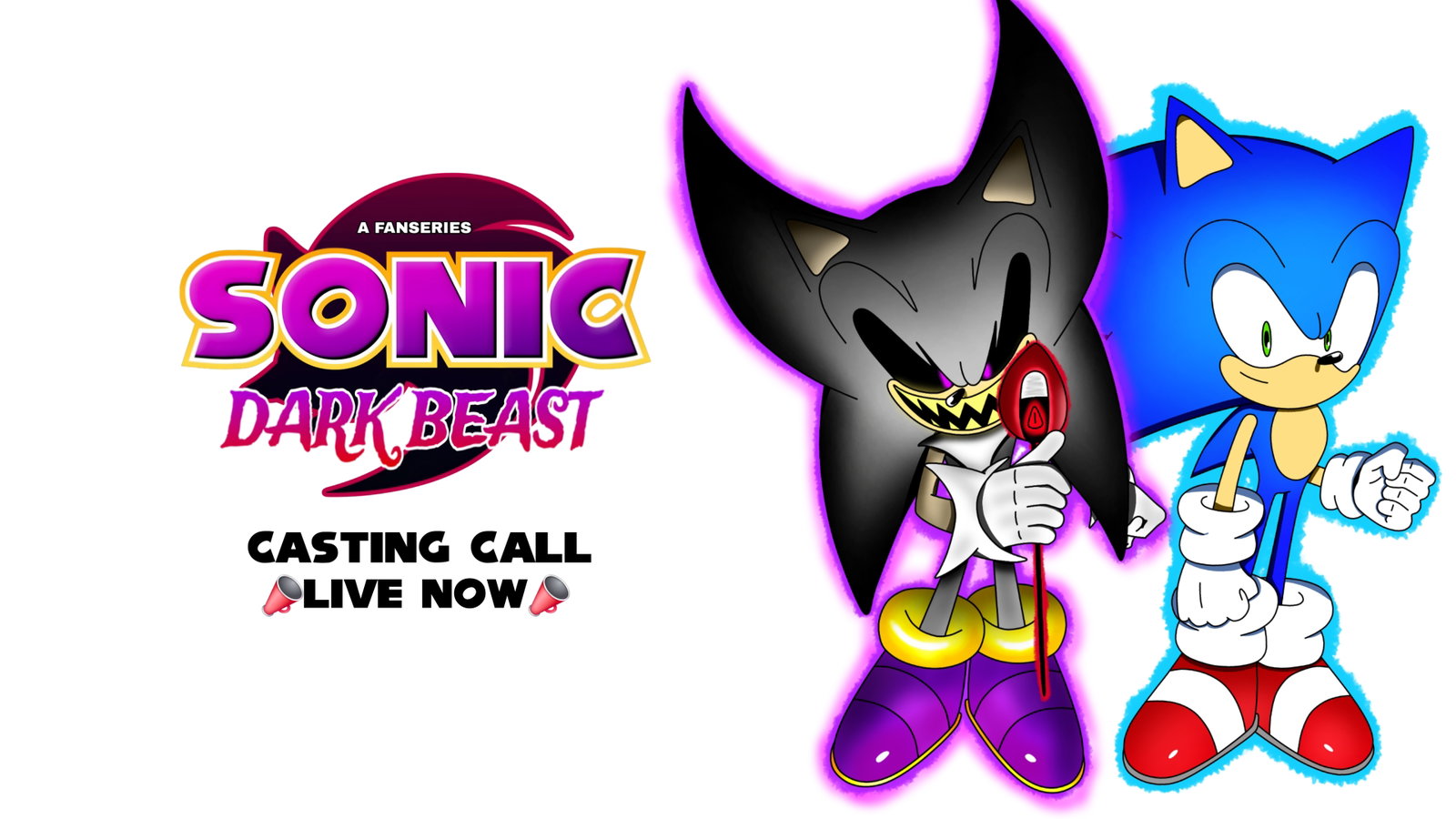 Sonic Dark Beast SEASON 1 CASTING CALL