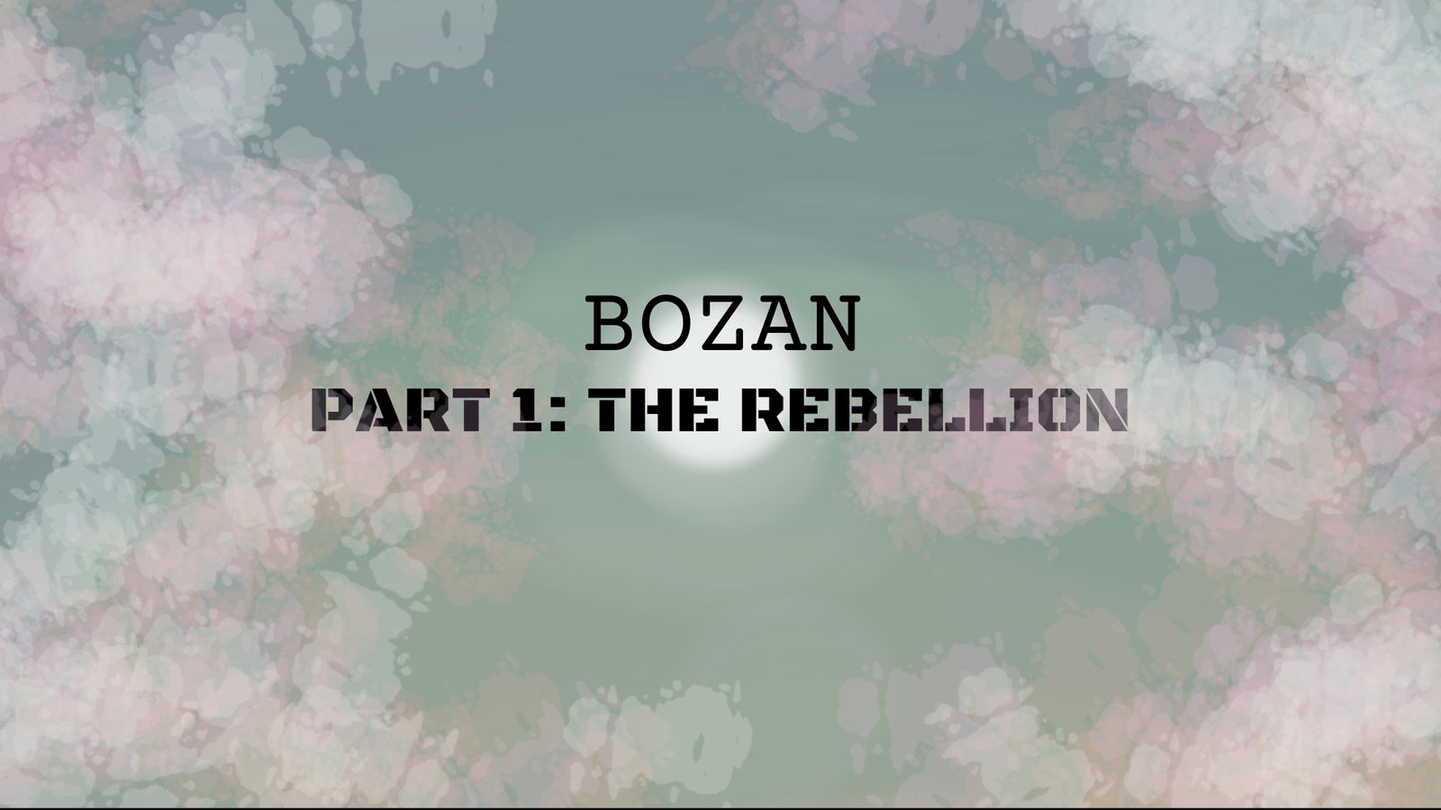 BOZAN: The Rebellion (DYSTOPIAN GL ANIME INDIE SERIES) 