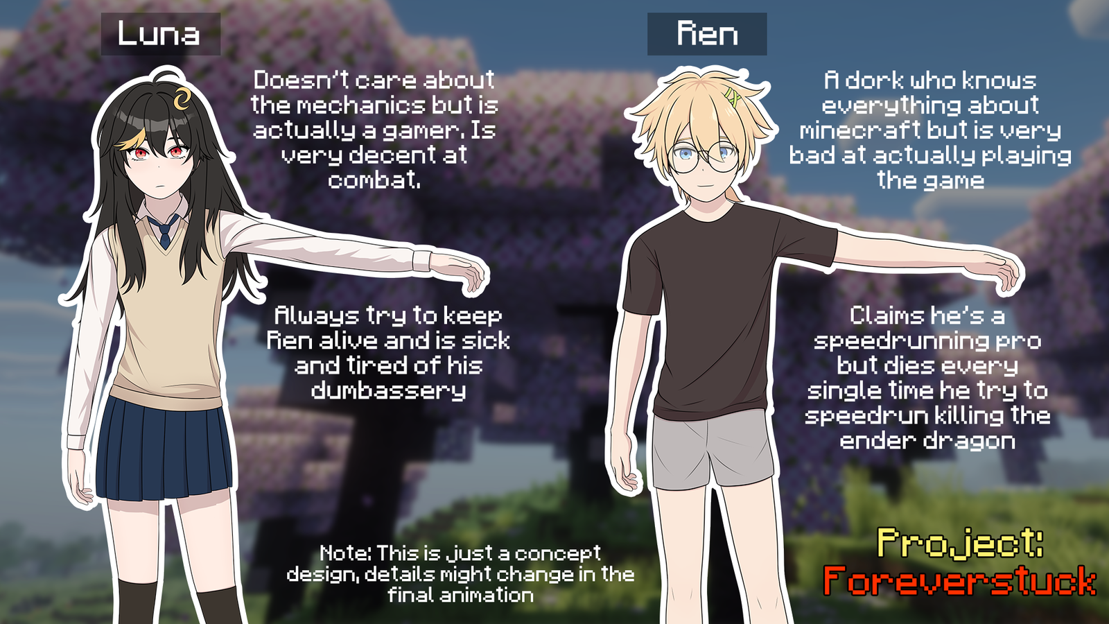 A Minecraft animated fan project / FOREVERSTUCK