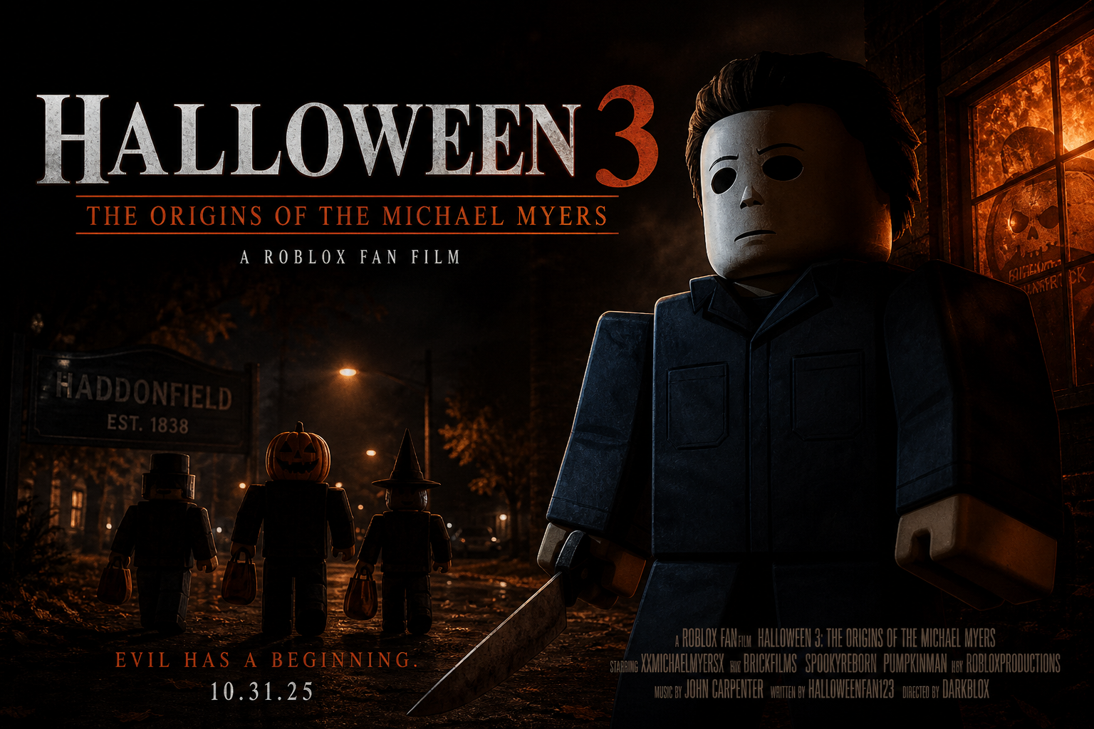 Halloween 3: The Origins Of The Michael Myers (A Roblox Fan Film)