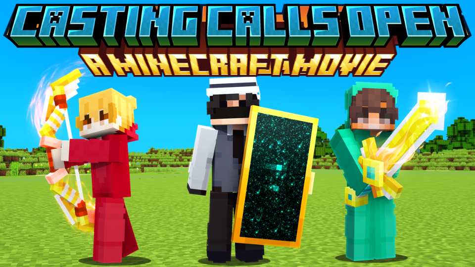 minecraft movie cinematic project