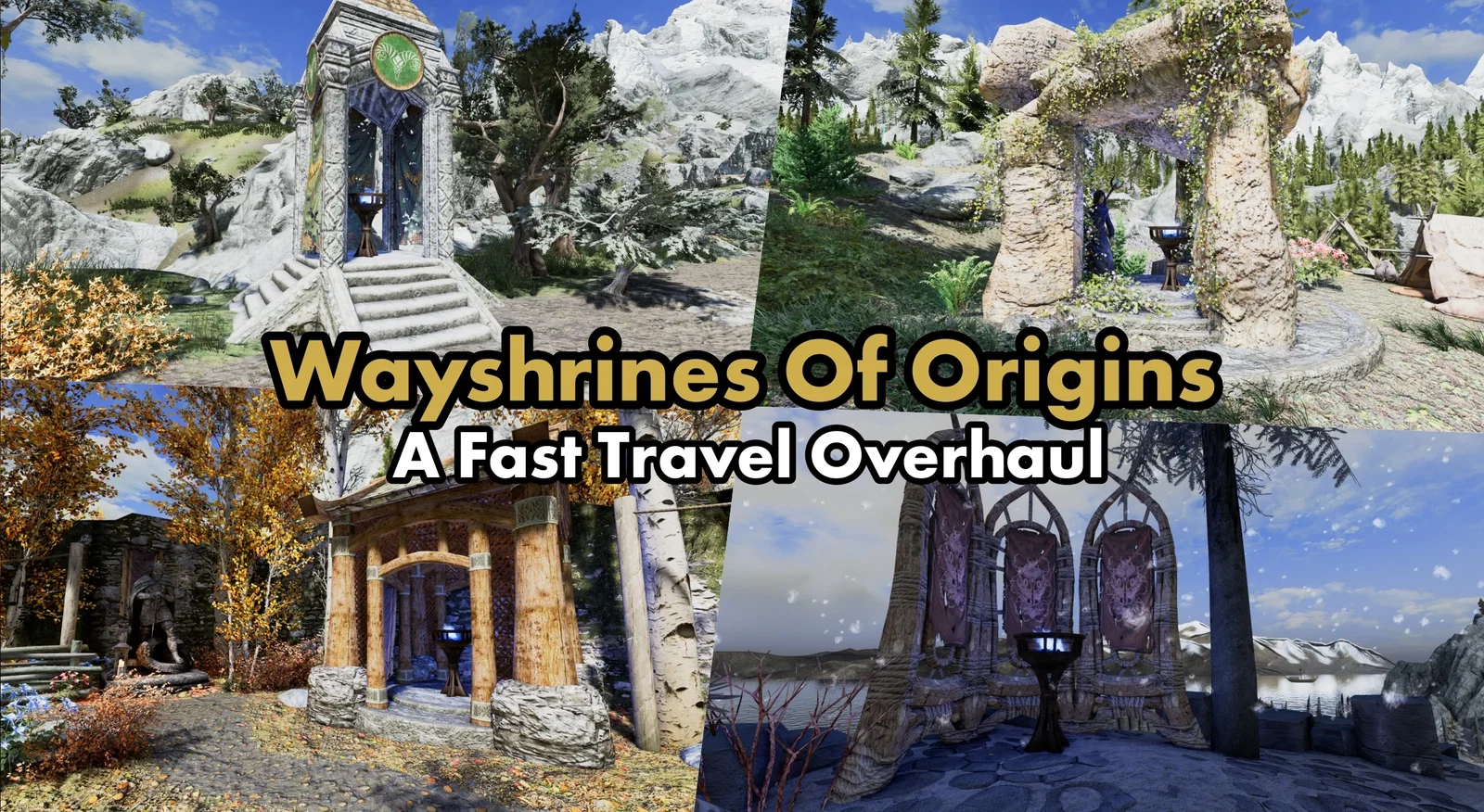 Skyrim Mod - Wayshrines of Origins Expansion
