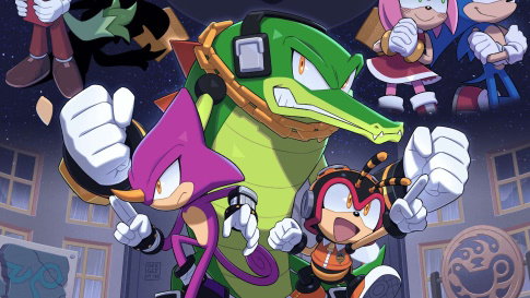 Sonic IDW Chaotix Anniversary Comic Dub