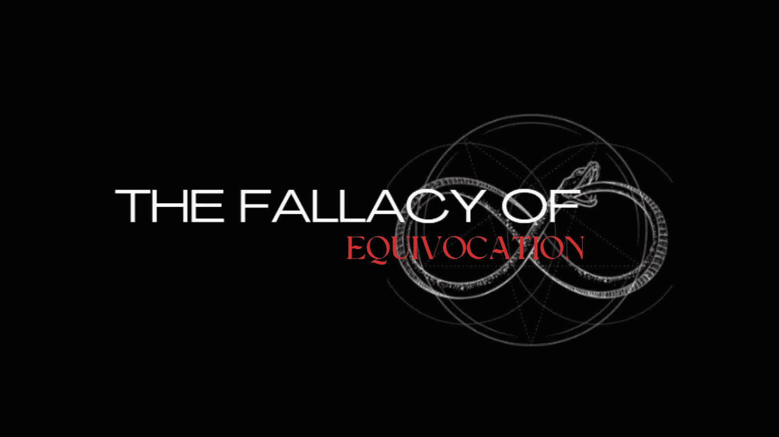 The fallacy of equivocation | Casting Call Club