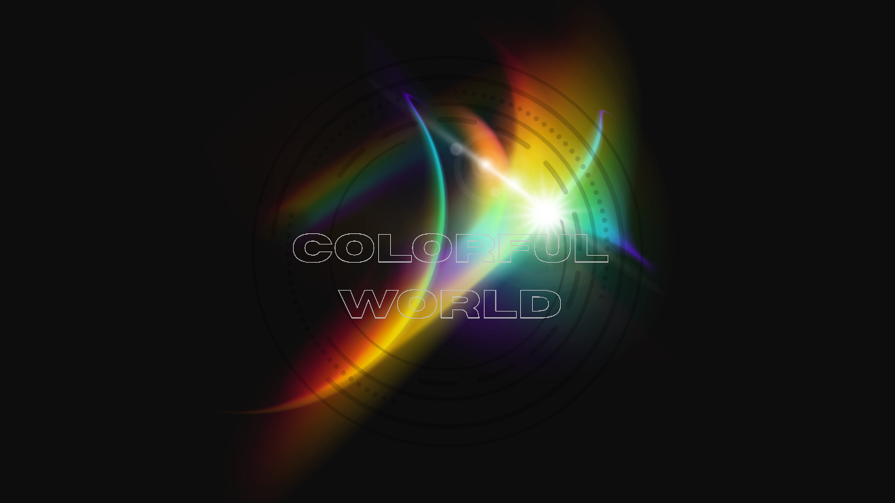 colorful world