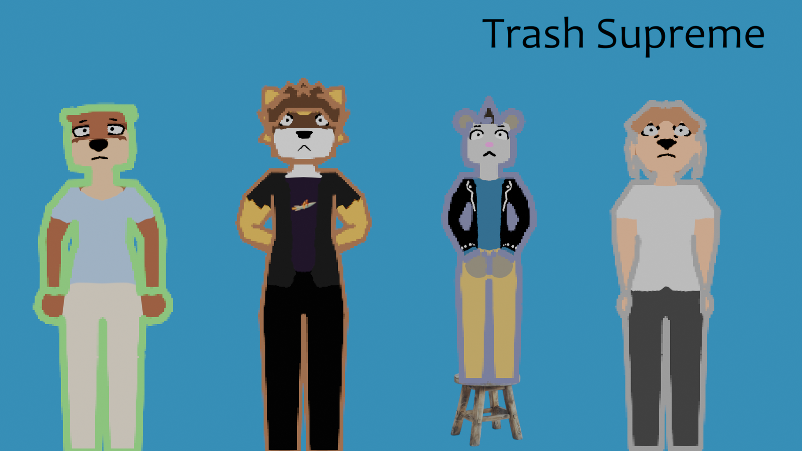 Trash Supreme! - a tiktok/instagram shorts series