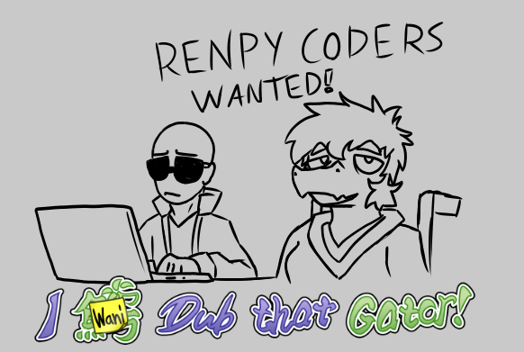 (ren'py coders needed!) i wani hug that gator vn steam mod