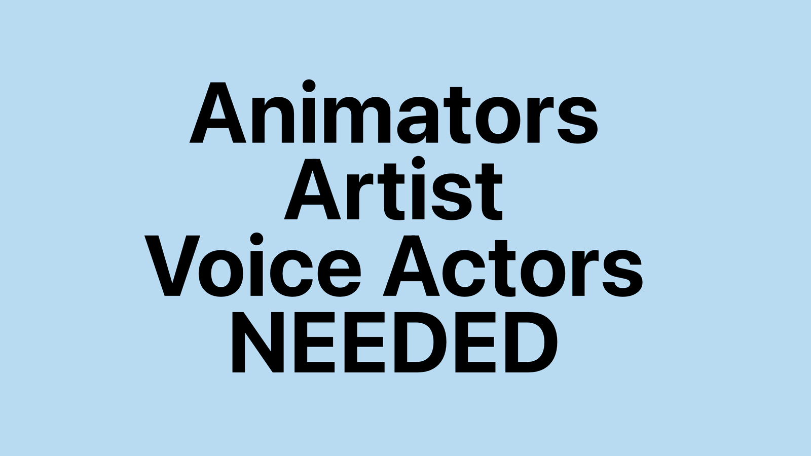 Teen Criminals (Gacha Mini Movie) Animators and Artist Needed