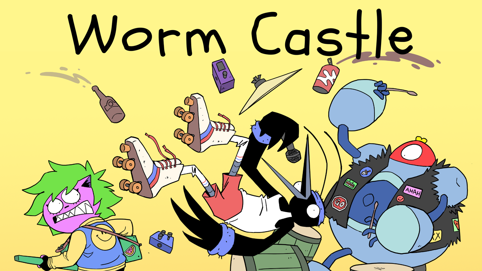 Worm Castle | A Motion Webcomic