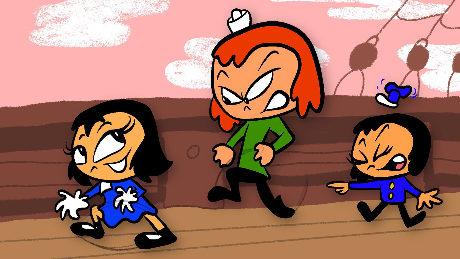 The Shanghaied Witch - A Wendy Witchcraft Cartoon