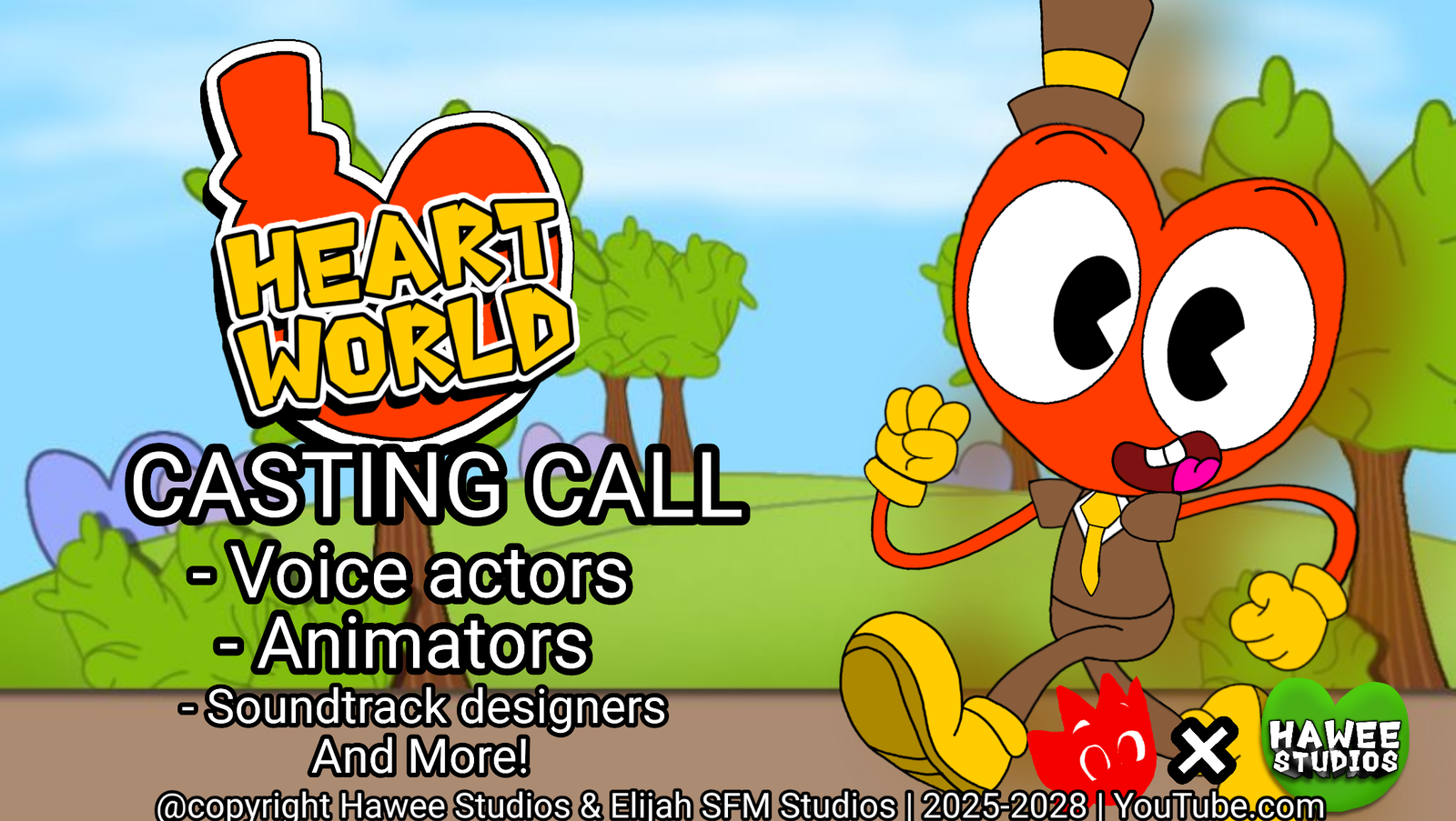 Heart World - The Animated Pilot [Casting Call]