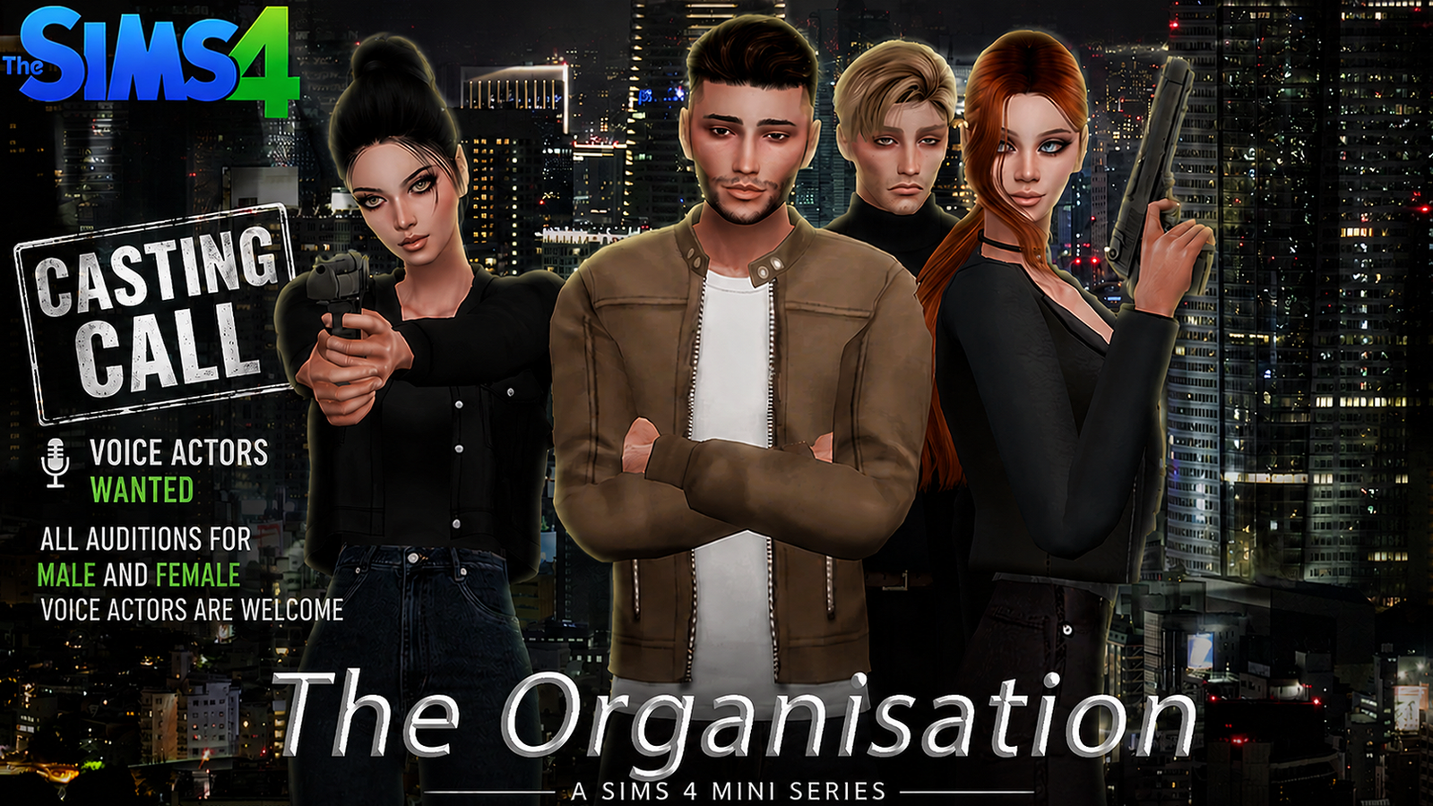 The Organisation | Sims 4 Series (Reopened until the beginning of July)