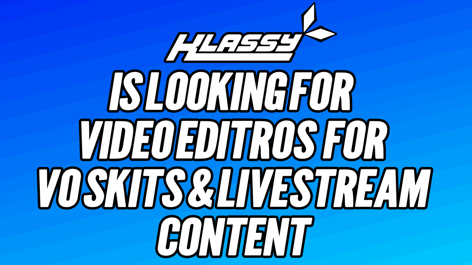Looking for video editor editing in my video style: Moving pictures and images around