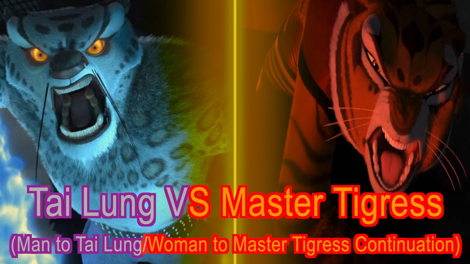 Tai Lung VS Master Tigress Audio