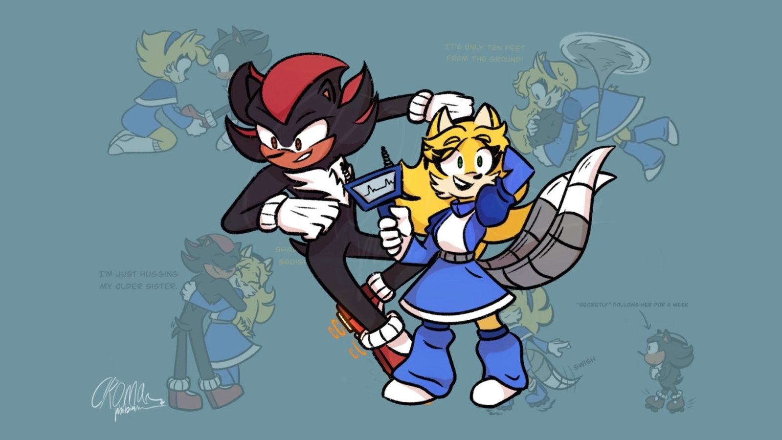 Sonic Swap!AU Comic Dub