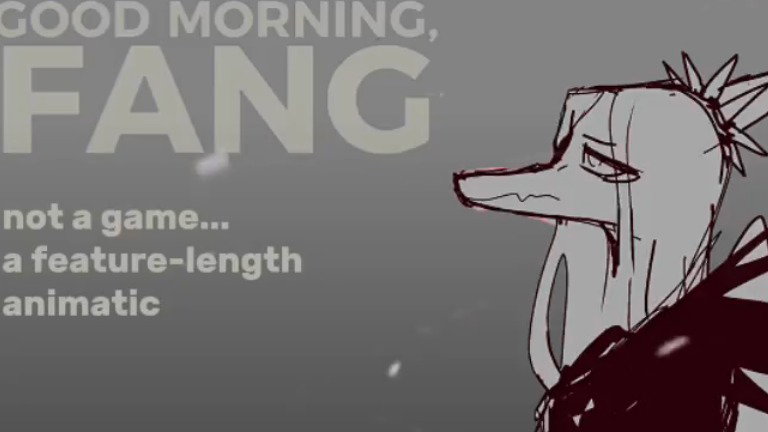 GOOD MORNING FANG feature length animatic