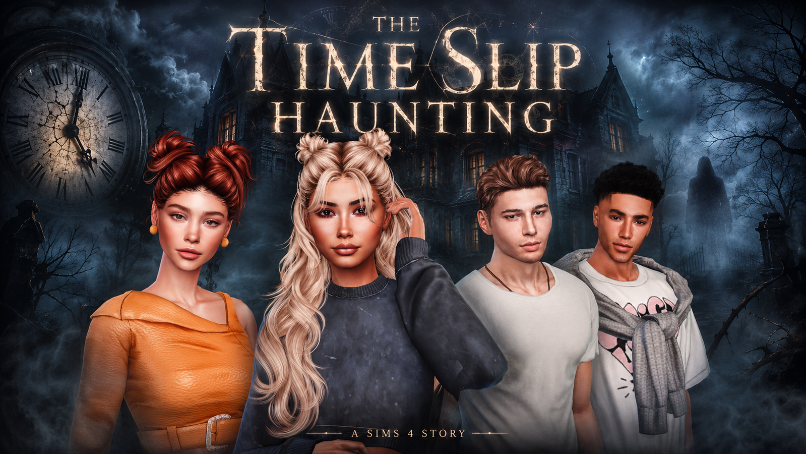 The Time Slip Haunting | A Sims 4 Story