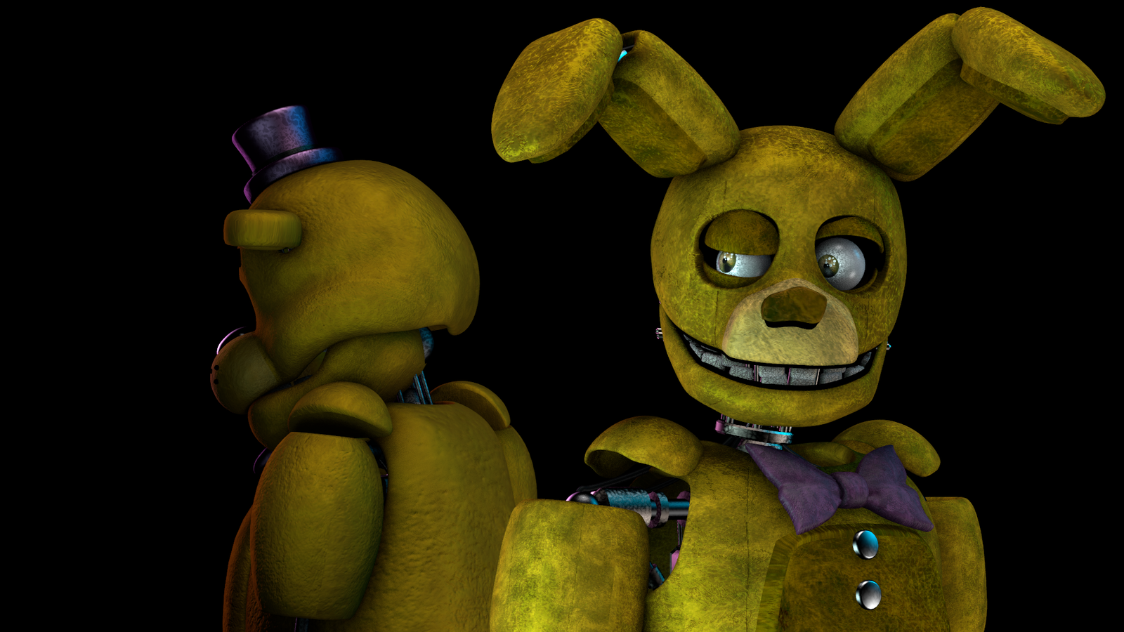(Fnaf au)The Fake friend always Lie Part 1