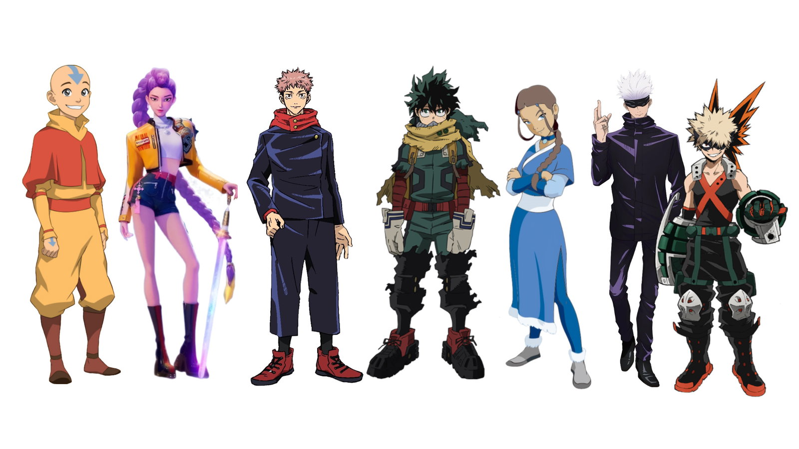 Iconic animated characters 