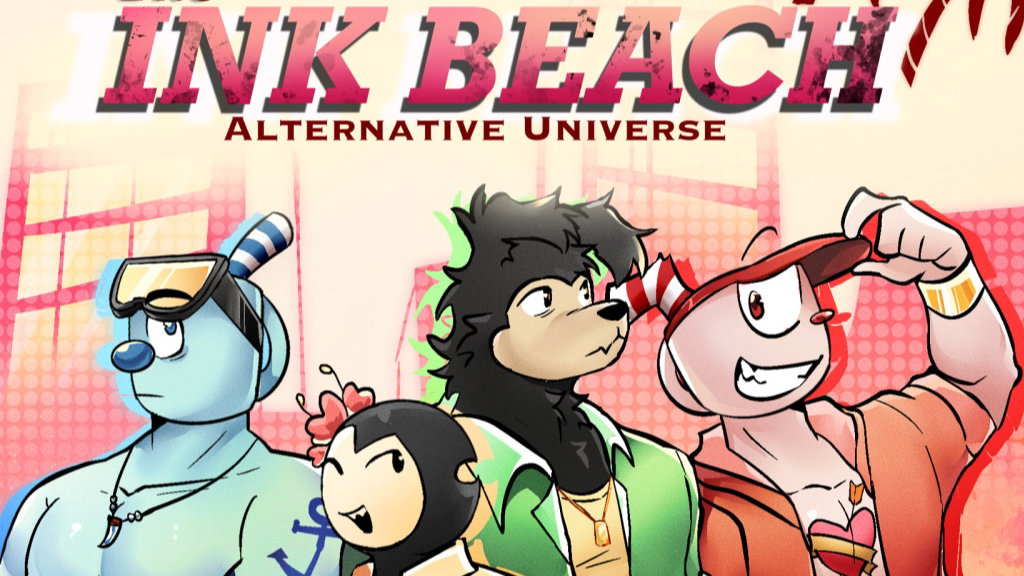 Ink Beach MOTM AU Comic Dub
